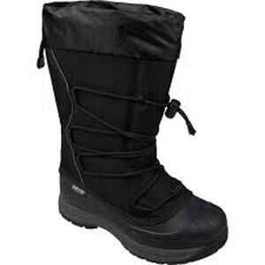 Baffin Snogoose Black Artic Rubber Nylon Tundra Rated Snow Winter Womens Boot 11